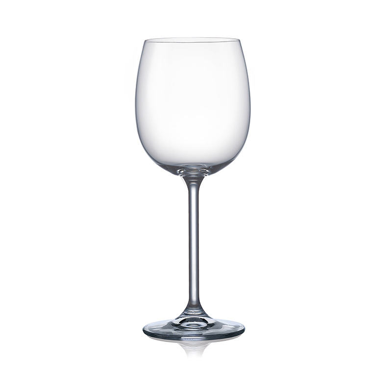 Tazas de cristal de vino rojo importadas de la República Checa, 2 paquetes de caja de regalo de alta calidad, regalos de negocios de alto valor, regalos de tazas de pie alto