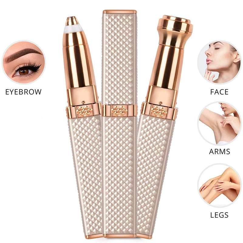 Универсальный «помада»-триммер, бритва 2 в 1, удаление волос