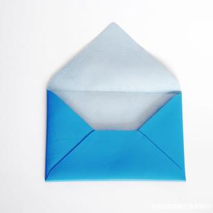 Korean Style Pu Leather Envelope Invitation Leather Wedding Invitation Letter Bag Pure Color Portable Cocktail Party Invitation
