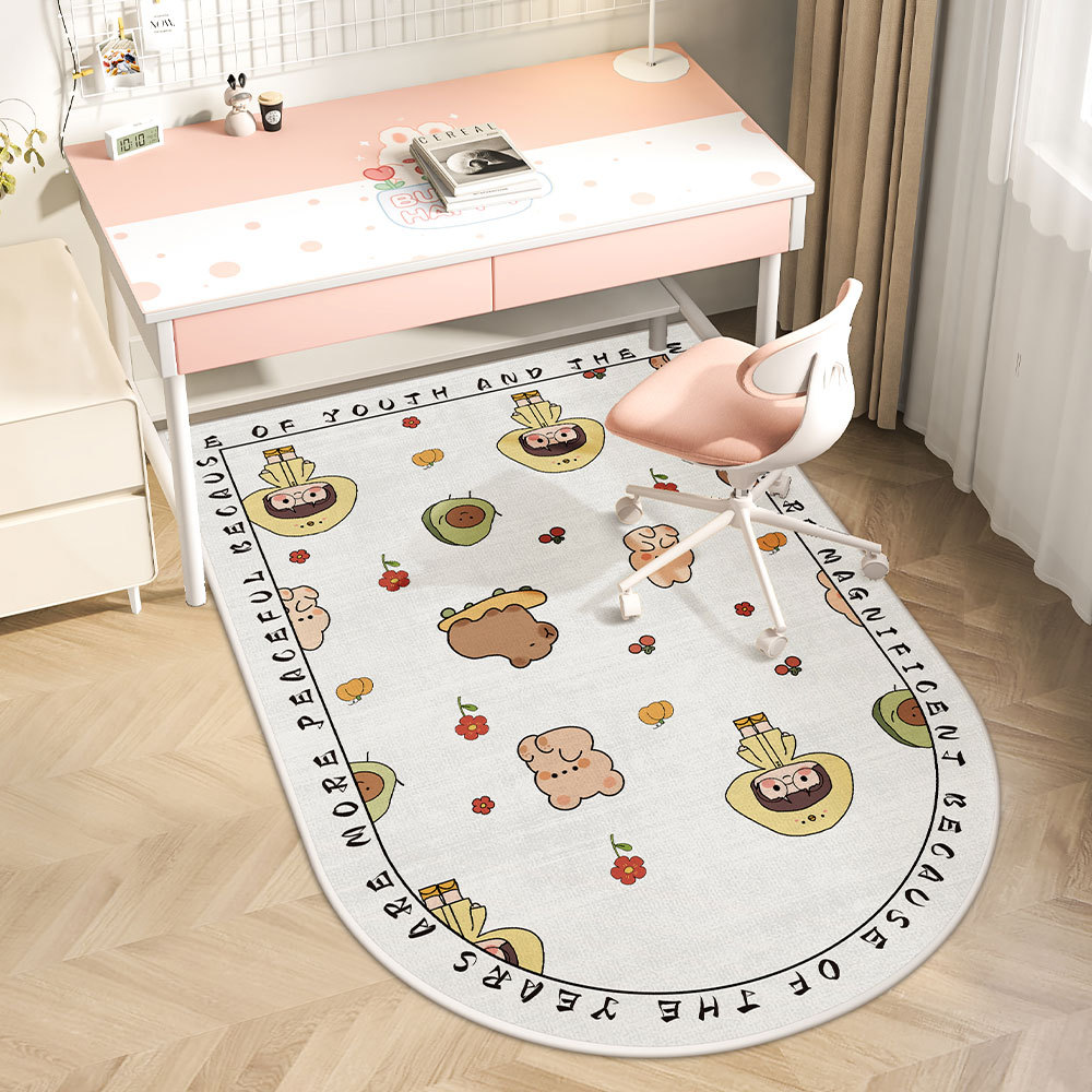 silla de computadora arcada de alto nivel de alfombra de piso silla de escritorio alfombra de pies de estudio silla giratoria de deportes electrónicos alfombra de escritorio