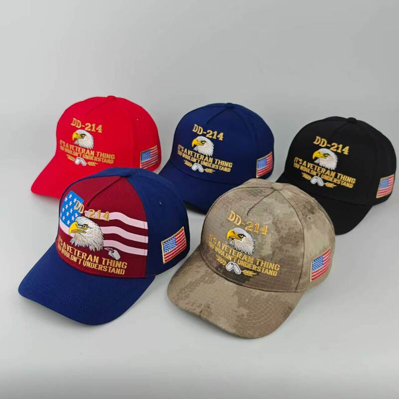 Cross-Border Embroidered Cotton Hat for Men and Women, 250Th Anniversary Commemorative Hat, Amazon Dd-214 Flag Baseball Cap, Peaked Cap Cross-Border Embroidered Cotton Hat for Men and Women, 250Th Anniversary Commemorative Hat, Amazon Dd-214 Flag Baseball Cap, Peaked Cap