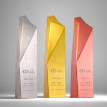 铝合金奖杯三天发货奖杯工厂直销创意金属奖杯CNC铝合金拉丝奖杯
