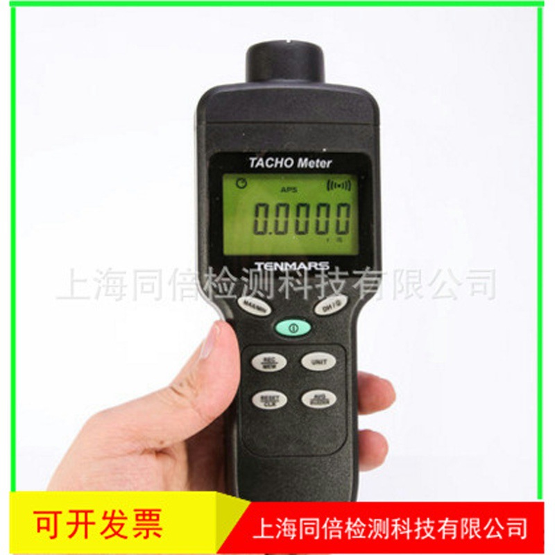 批发TM-4100D光电/接触两用转速表 USB记忆储存笔数20000笔