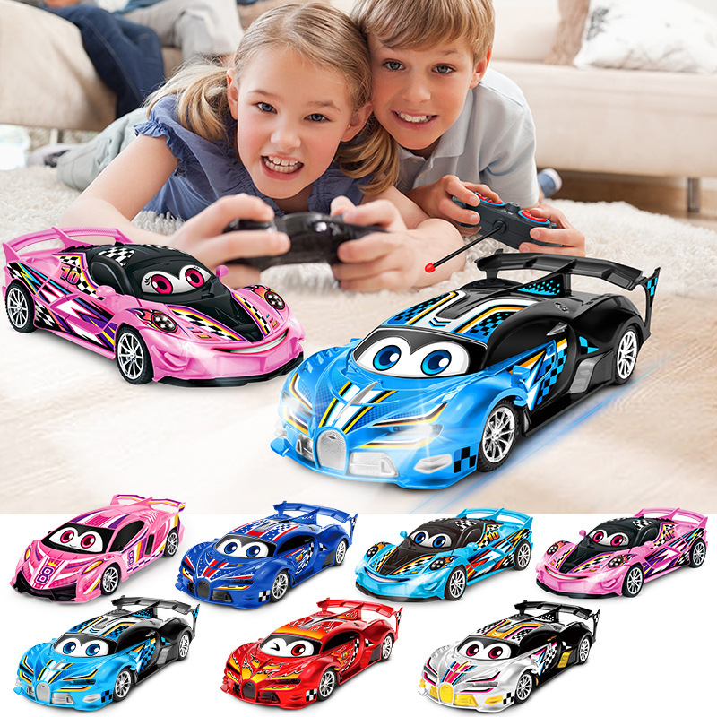 1:18 ワイヤレスリモコンレーシングカー、DIY ステッカー、スピードドリフト、電動ライトカー、男の子向け|undefined