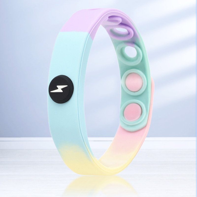 静電気防止シリコンブレスレット男女エネルギーバランスマイナスイオンスポーツブレスレットアウトドアファッション装飾ブレスレット