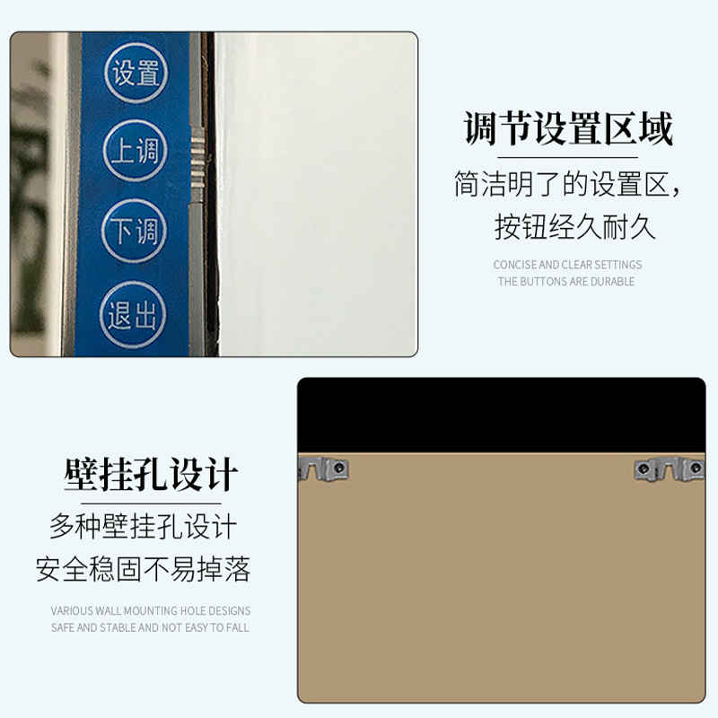 LEDデジタル電子時計温湿度万年暦ディスプレイ病院標準試験場北京電子時計目覚まし時計|undefined