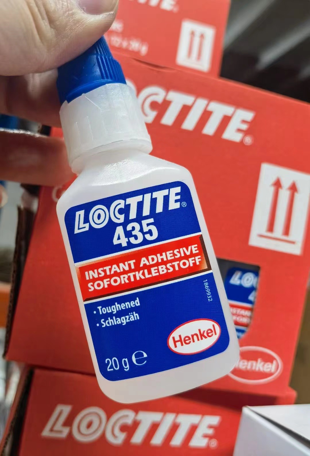 Le Tai LOCTITE 435 (20g) 공식 정통 스캔 코드 검증