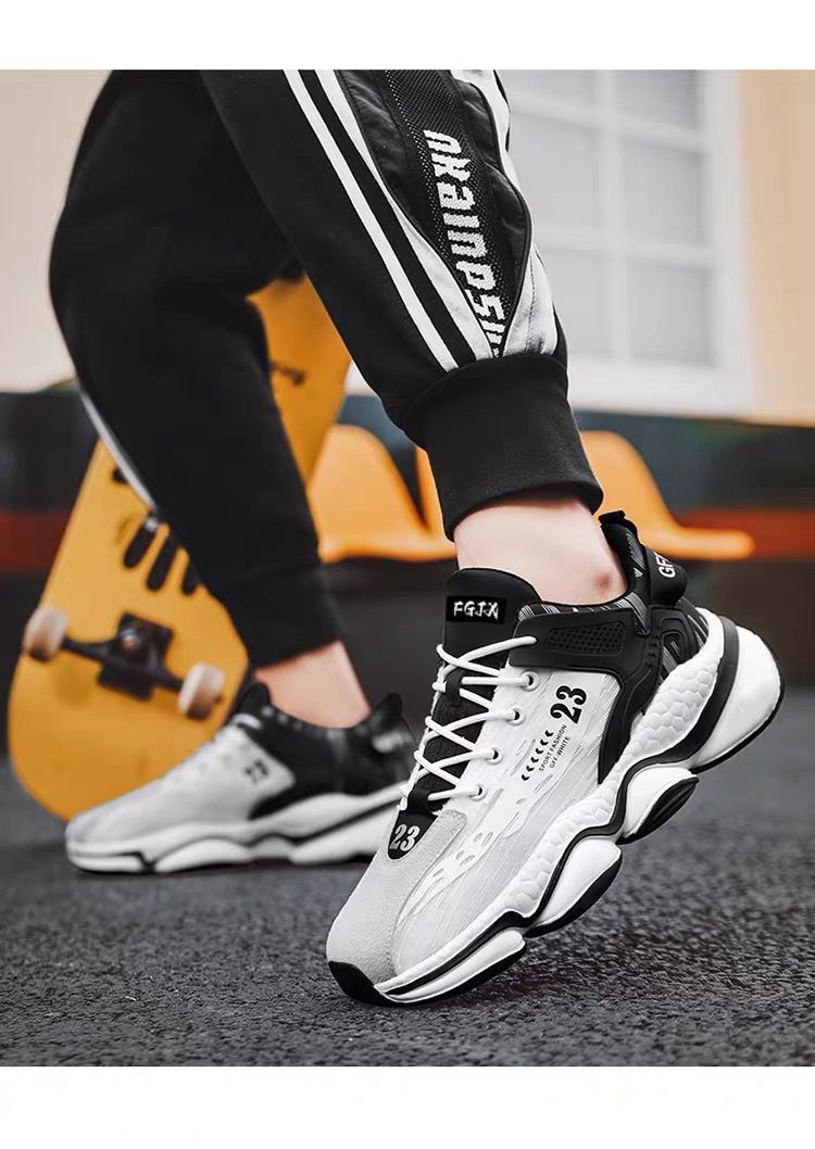 Herren Basketballschuhe Wanderschuhe Tennisschuhe Sneakers Stoff Canvas gepolsterte Schuhe_voghion.com