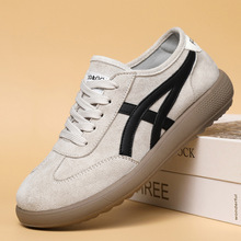 爆款德训鞋女聚氨酯底单棉同款2025春季新款百搭板鞋休闲阿甘鞋