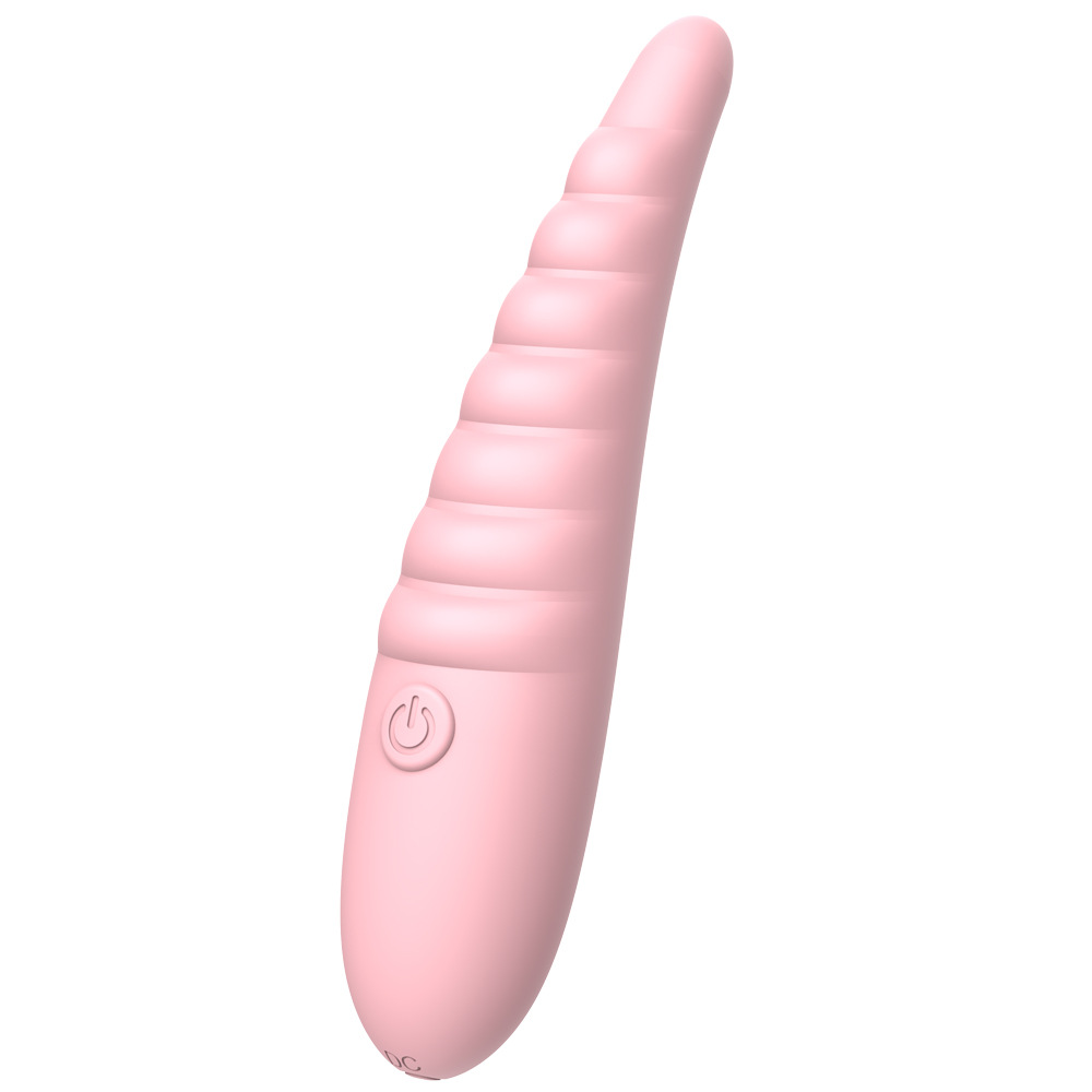 Liquid Silicone Threaded Vibrator For Couples And Women_voghion.com