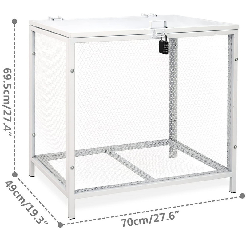 Outdoor garbage can, garbage storage frame Outdoor garbage can, garbage storage frame