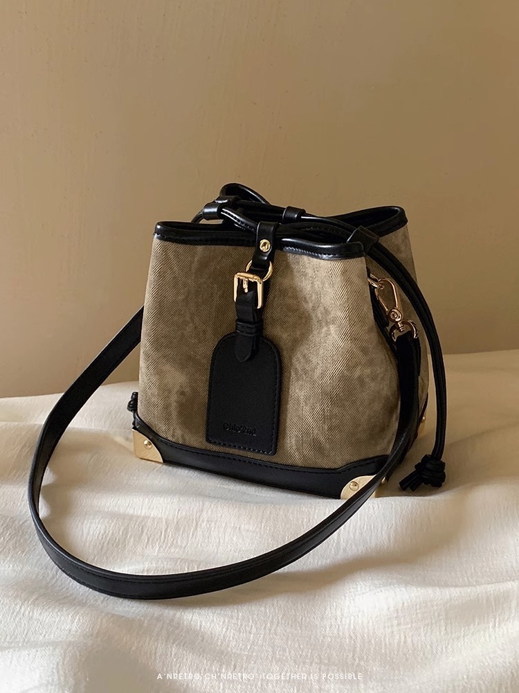 Nanfeng Chio2nd Ölgemälde Pavilion Bucket Bag Damen 2024 Neuer Stil High-End Western Style Single Shoulder Crossbody Bag_voghion.com