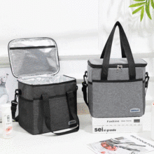 25L保温袋大号野餐包防水牛津布冰包加厚铝箔车载保温包lunchbag