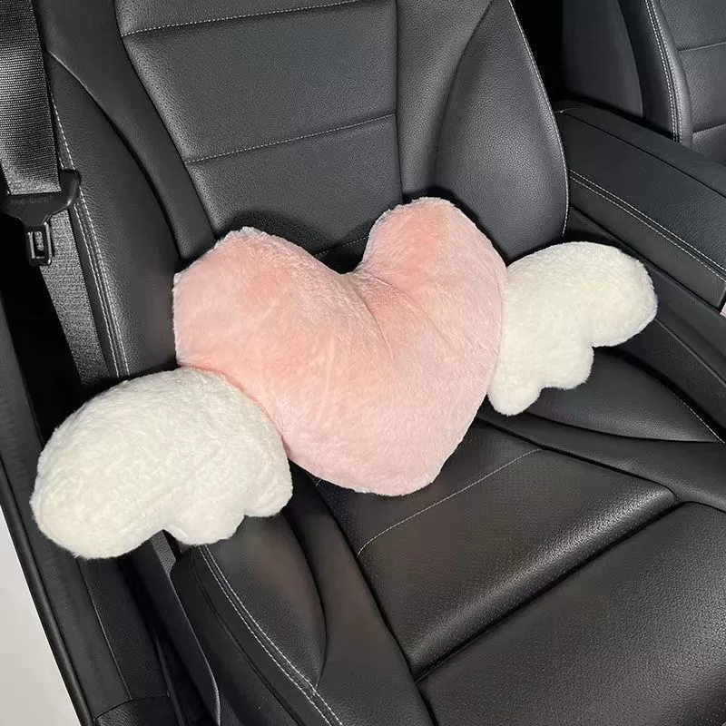 Creative cute plush neck pillow, chair, accessory, with neck protection