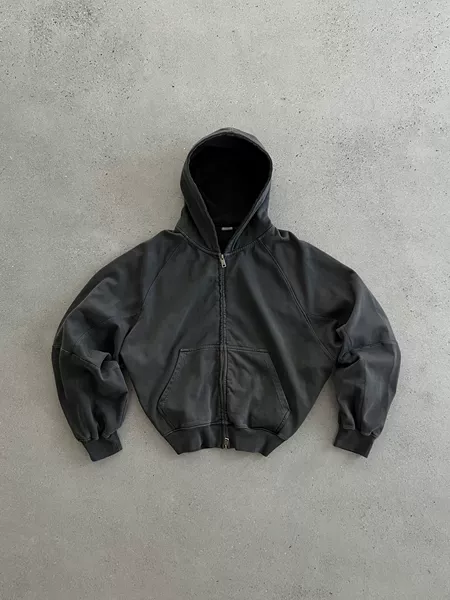 Dark gray stitching