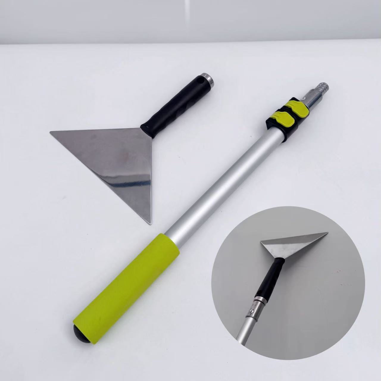 Pala de cuchillo de limpieza de alta resistencia engrosada Eliminación de pegamento de vidrio de piel de pared y artefacto de descontaminación Herramienta de limpieza de pala de limpieza engrosada