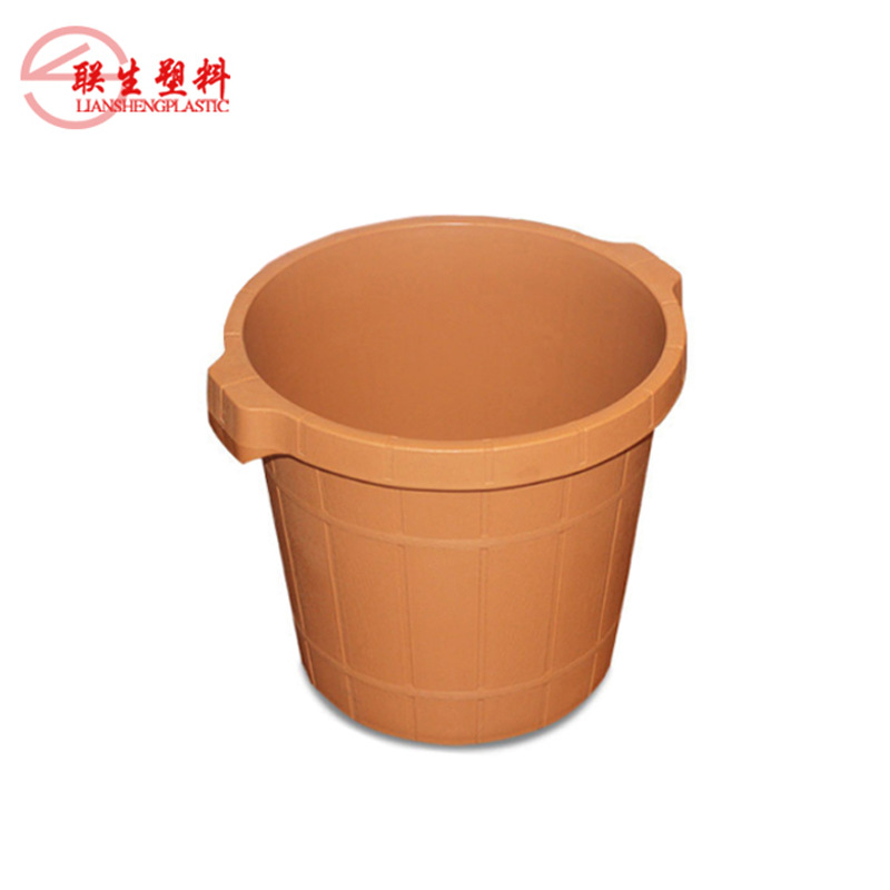 家用足浴盆 塑料泡脚桶 足浴洗脚盆 加厚颗粒按摩泡脚沐足桶批发