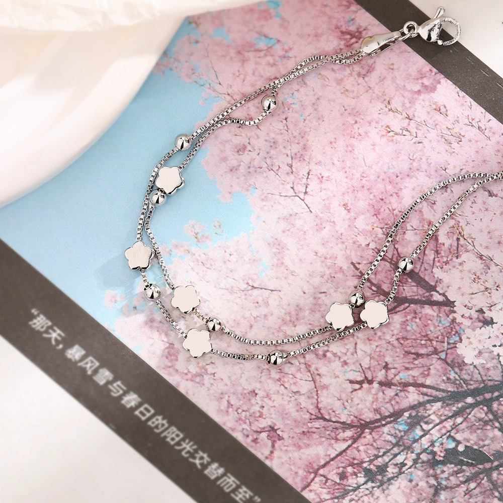 艺选 Round beads, beaded bracelet, high-quality style, flowered
