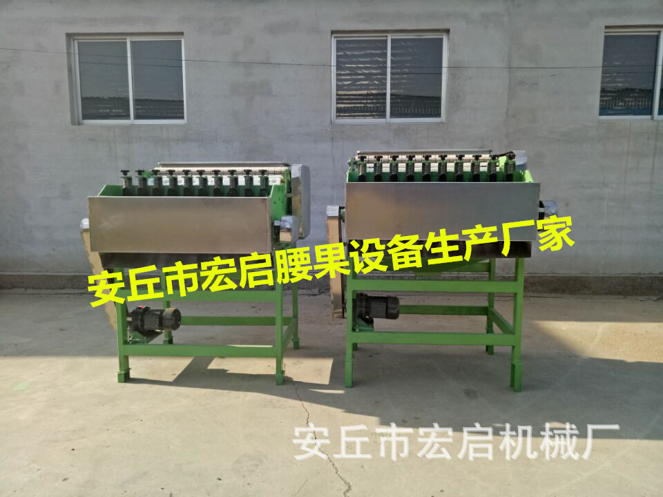 腰果剥壳机 脱壳机 开壳机 分级机 蒸煮机 腰果加工设备