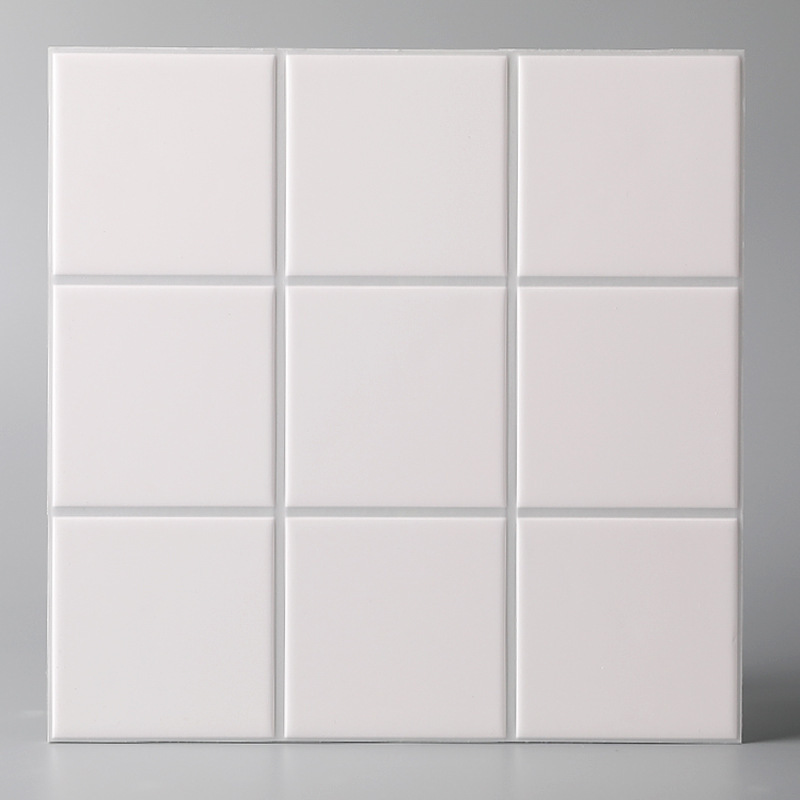Nordic Bread Brick 9 Small White Brick 3D Stereo Wall Stickers Self-adhesive Toilet Kitchen Wall Waterproof Cement Wall Nordic Bread Brick 9 Small White Brick 3D Stereo Wall Stickers Self-adhesive Toilet Kitchen Wall Waterproof Cement Wall