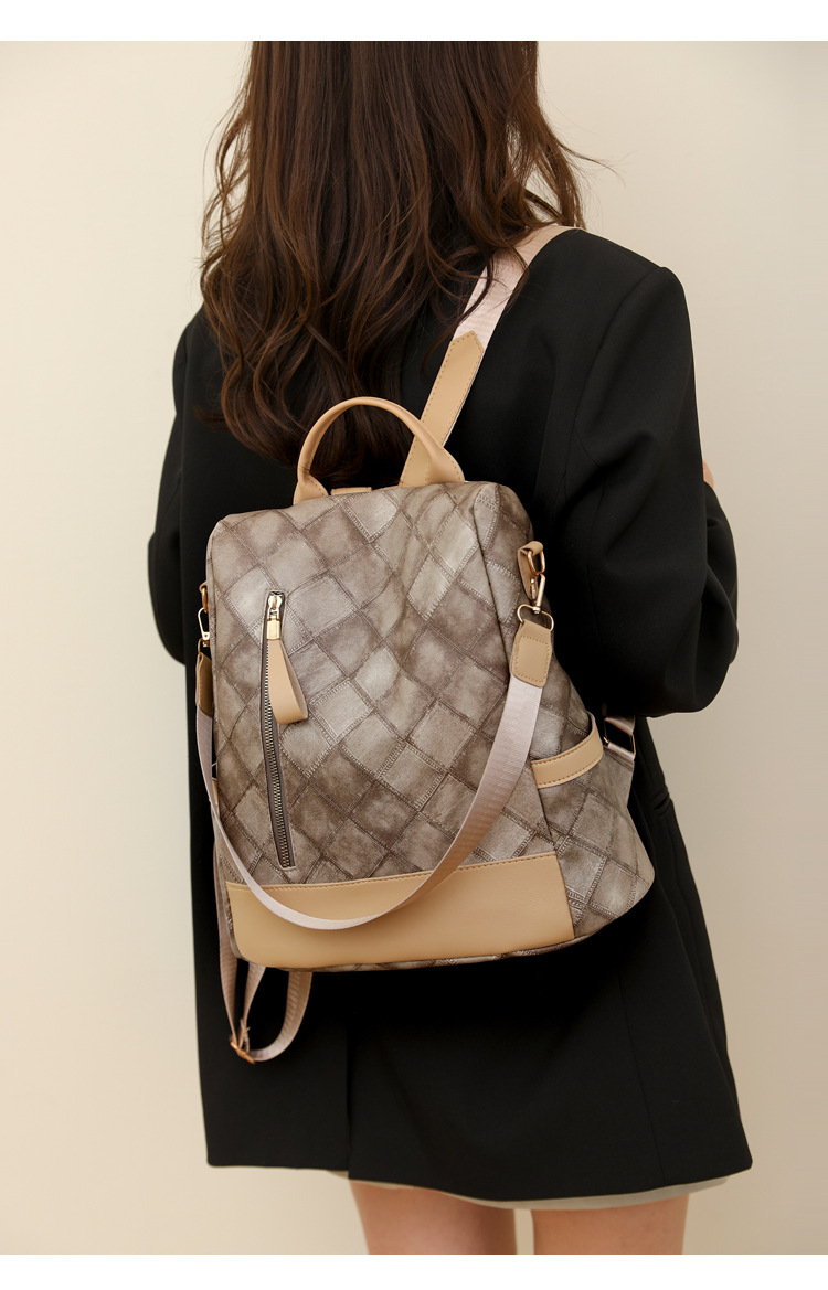 Multifunctional Anti-theft Backpack For Women Large Capacity Bag_voghion.com