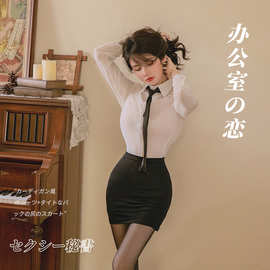 性感战袍制服情趣内衣qqny大尺度5新睡衣诱惑套装大衣服女