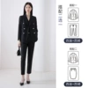 Black [top+trousers]