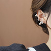 South Korean goods, zirconium, ear clips, cute earrings, micro incrustation, no pierced ears