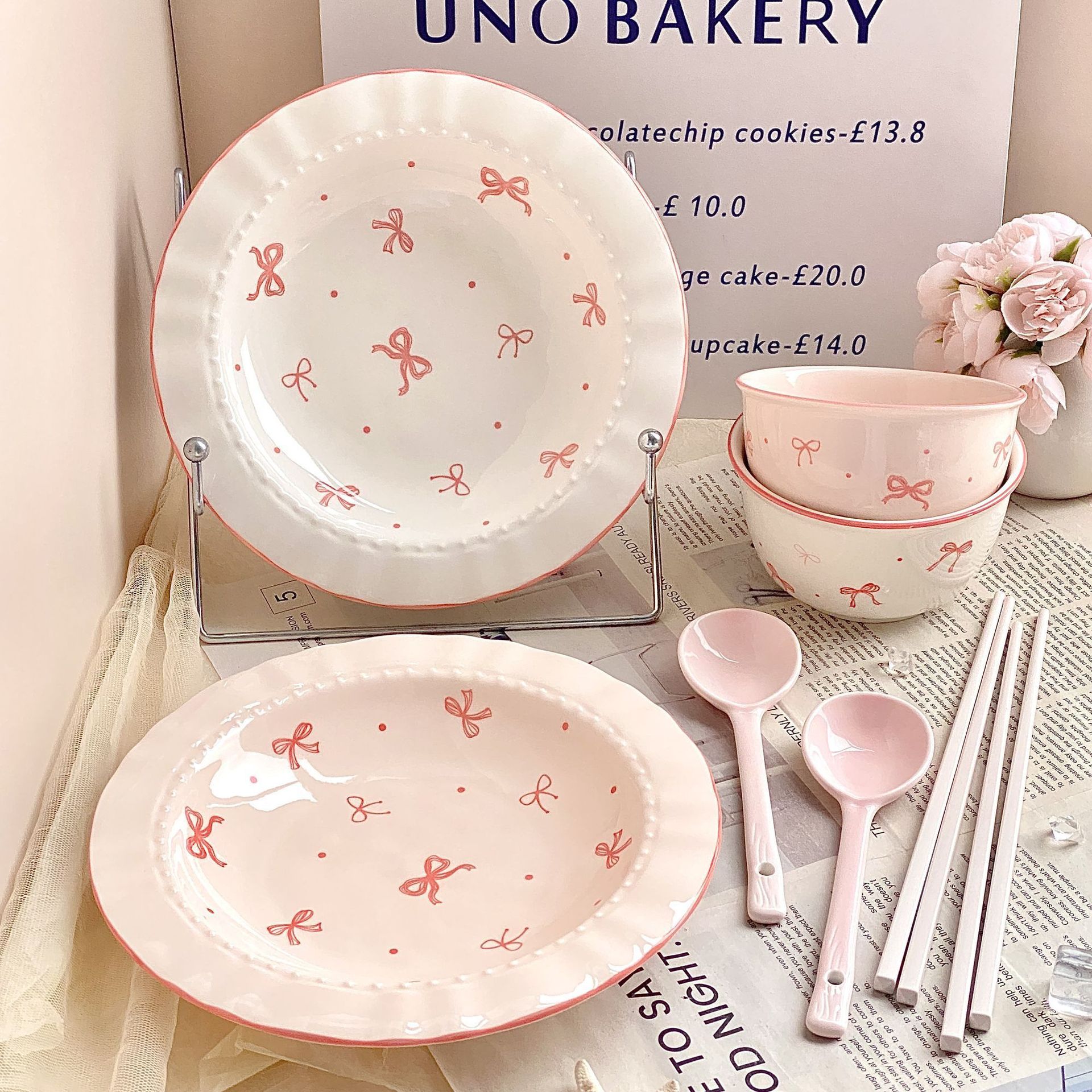 Cute Bowl And Dish Set For Home Use New Model Bowls, Plates,...