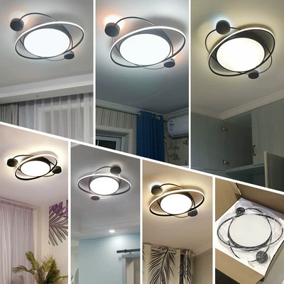 Modern and minimalistic Scandinavian room light, LED creative lights, ceiling light, internet celebrity