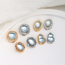 ��ɫ14k�����Ƕ�ʯ���{������ͨ��ˮ������ֹ�����diy�Ʒ���