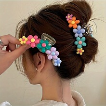 C 30817 Sunflower Cartoon Princess Hair Clip ���տ�����