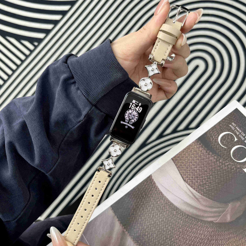 스플라이스 글리터/실버+살구가죽 #