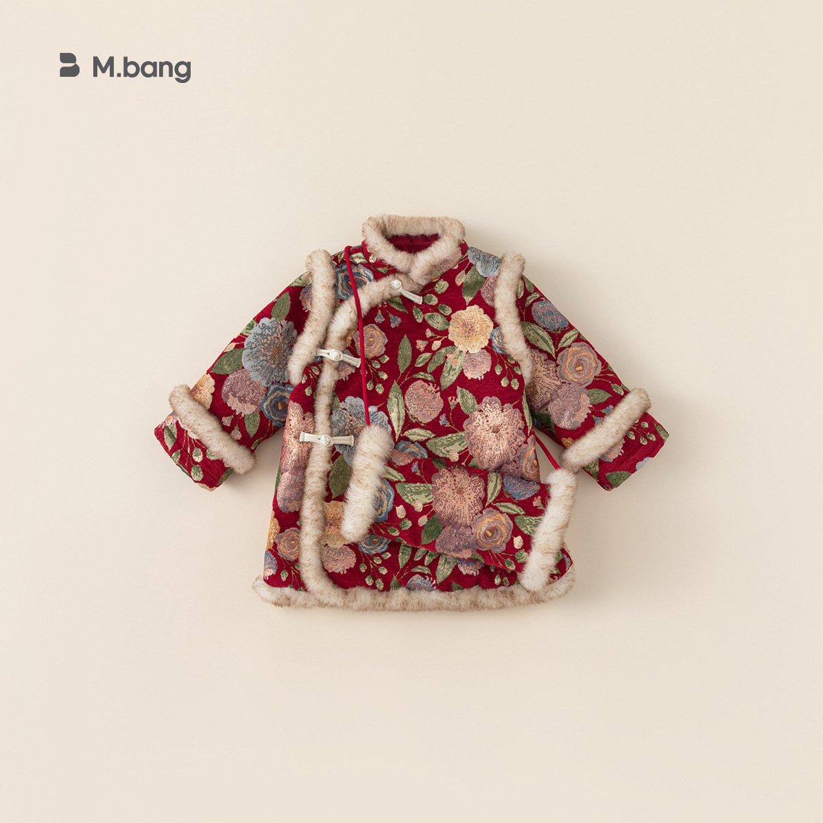 Ropa infantil Youbao, vestido con botones de estilo chino para niñas, traje de Año Nuevo para niños, vestido cheongsam de Año Nuevo para bebés, estilo chino