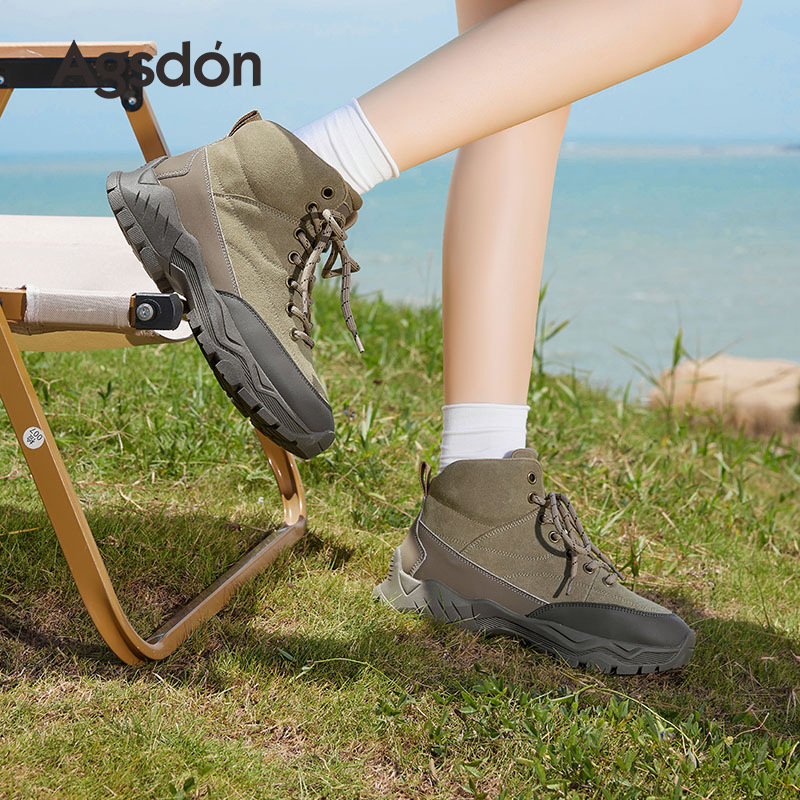 Botas Augu Shiden Martin para mujer, estilo británico retro, suela gruesa, de caña baja, para deportes al aire libre, novedad de verano 2026