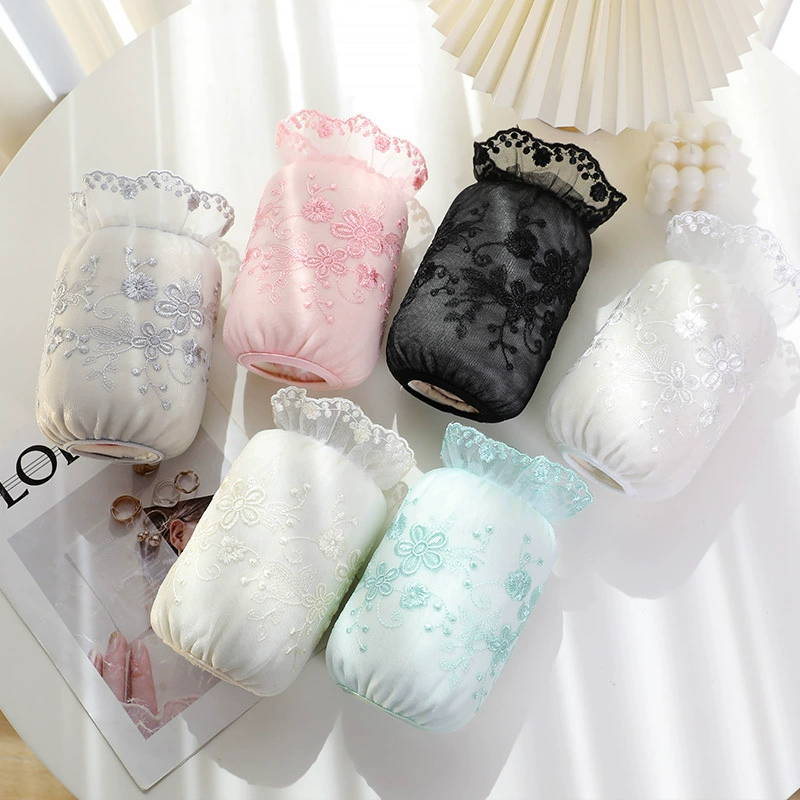 Кружевные рукава женские милые короткие рукава рабочие рукава рукава осенние и зимние манжеты для защиты от грязных студенческих офисных пуховиков