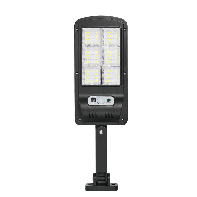 Lámpara solar del cuerpo humano del hogar Lámpara de jardín Lámpara de pared exterior con control remoto Iluminación exterior Lámpara led de calle integrada