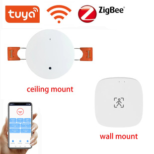 WiFi/Zigbee human presence detection radar 5.8g detector microwave motion sensor Tuya App