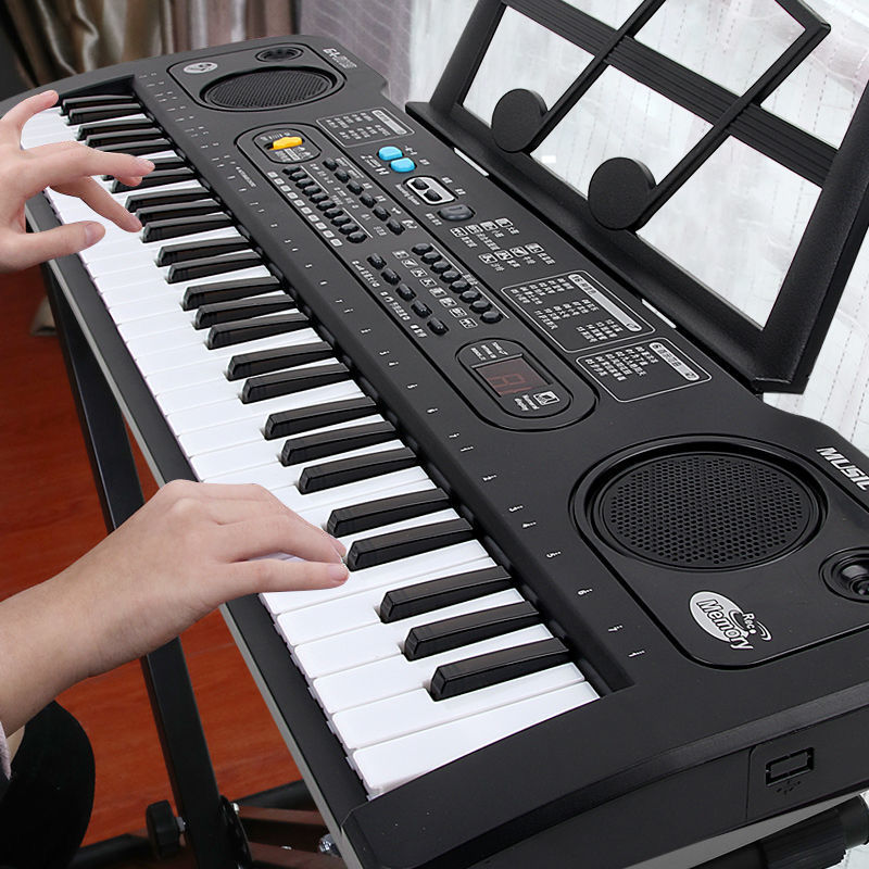 5 bebés 61 teclas micrófono organo electrónico comentarios pequeños pianos niños principiantes multifuncional hombre 68 juguetes musicales mujeres