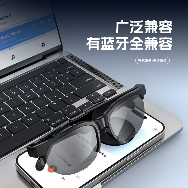 Xg89 90 92 88Pro Smart Ai Translation Glasses Wireless Bluetooth Headset for Calls, Sports, and Music Sunglasses