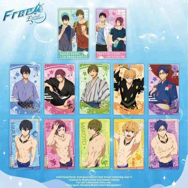 "Free" Summer Festival Series Acrylic Card Blind Box [6 pieces/box]