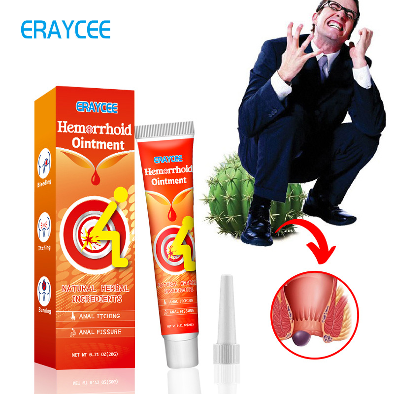 Eraycee Cross-Border Herbal Hemorrhoids Cream Huatuo Herbal Hemorrhoids Health Cream Men's and Women's Hemorrhoids 20G/Tube