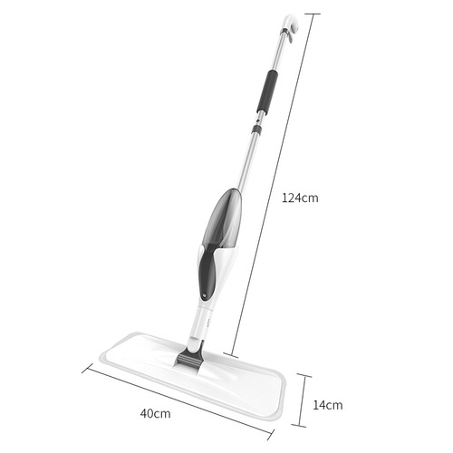 Manufacturer's lazy household replaceable mop self-adhesive disinfection wet and dry dual-use hand-washable flat spray mop