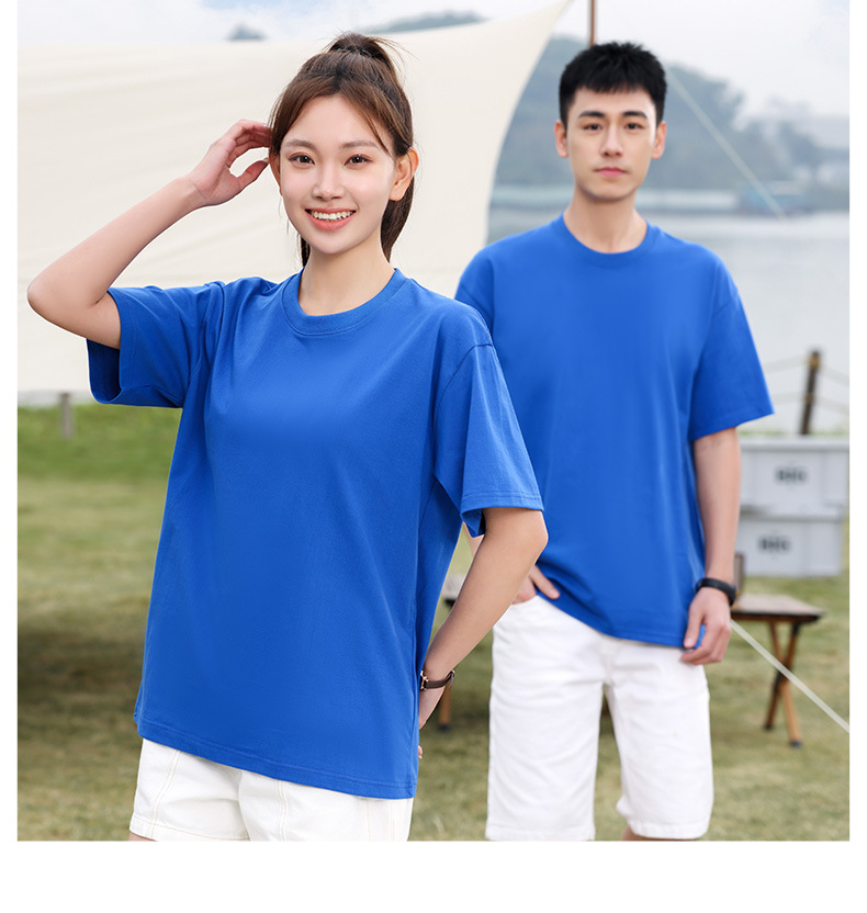 精梳纯棉t恤定制