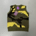 Knitted vest green