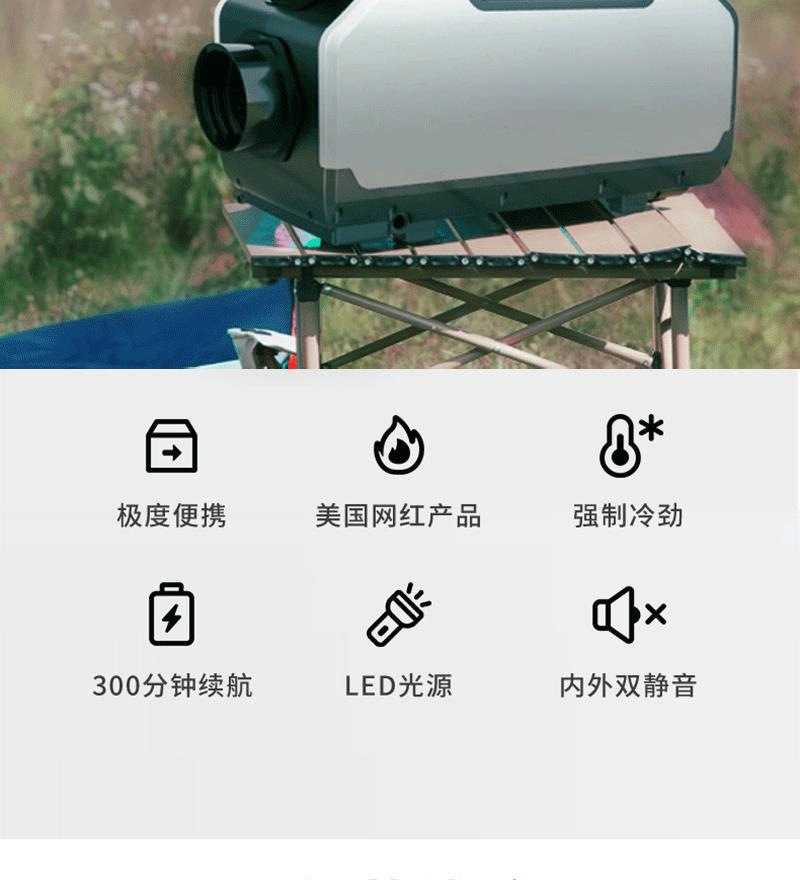 Factory Direct tent air conditioner portable mobile air conditioner outdoor travel portable car air conditioner 24V