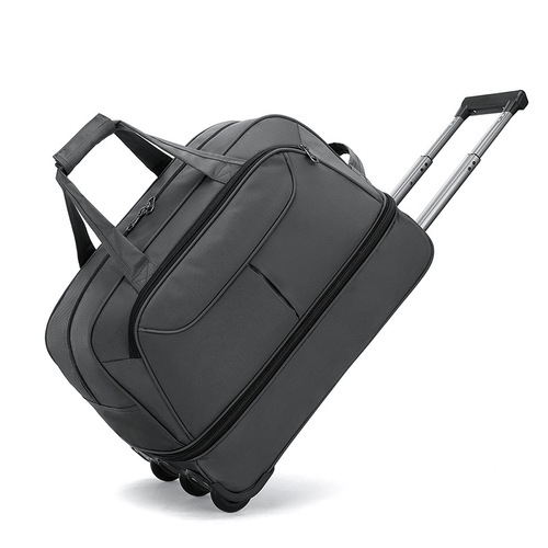 Cross-border wholesale travel trolley bag Oxford cloth tug bag men and women boarding bag luggage bag expandable large capacity bag
