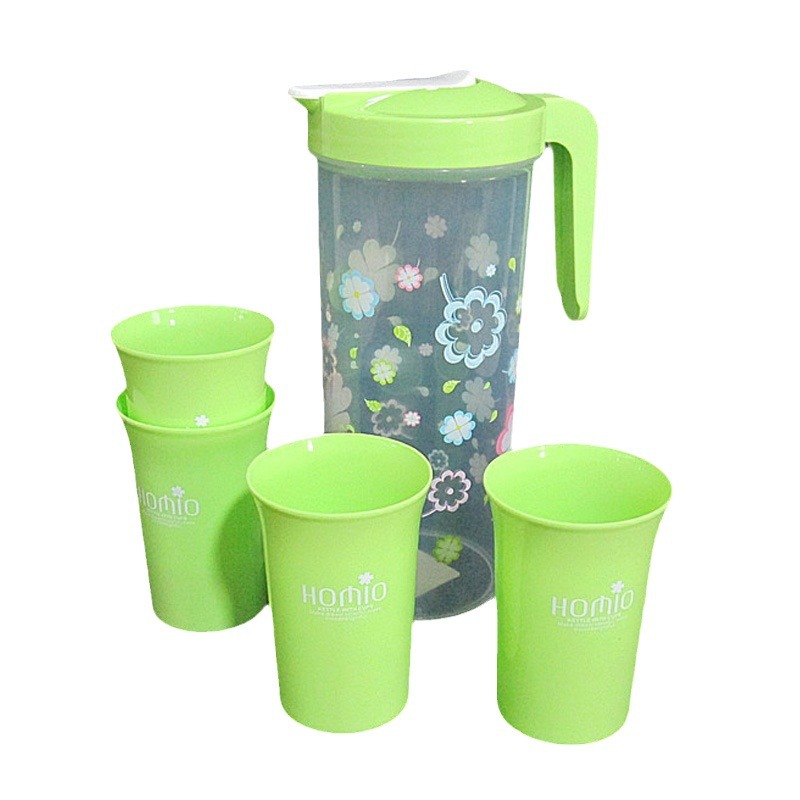 Bienes de fábrica suministro directo una olla cuatro tazas de gran capacidad de protección del medio ambiente hervidor traje de regalo de picnic traje de hervidor de agua