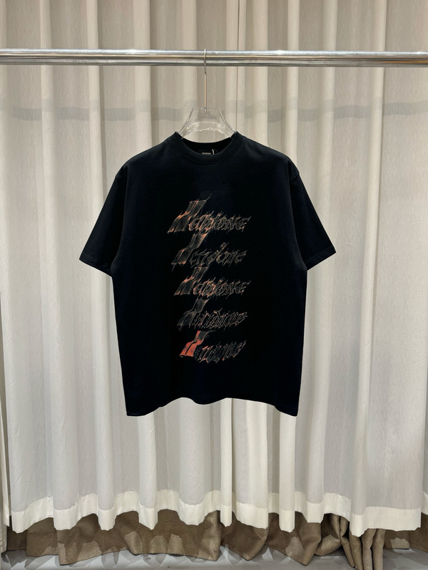 25SS新作we11one MOON早春新作炎弾幕半袖定番ロゴデザインtシャツ|undefined