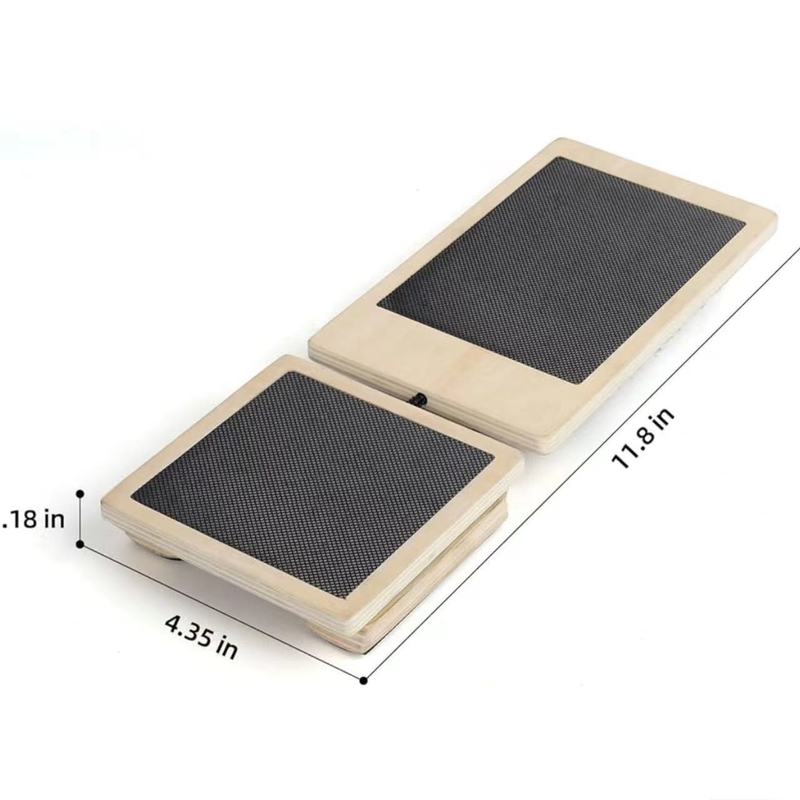 スポット無垢材傾斜ストレッチボード木製姿勢矯正ふくらはぎ足ストレッチボードストレートレッグ立ちストレッチボード|undefined